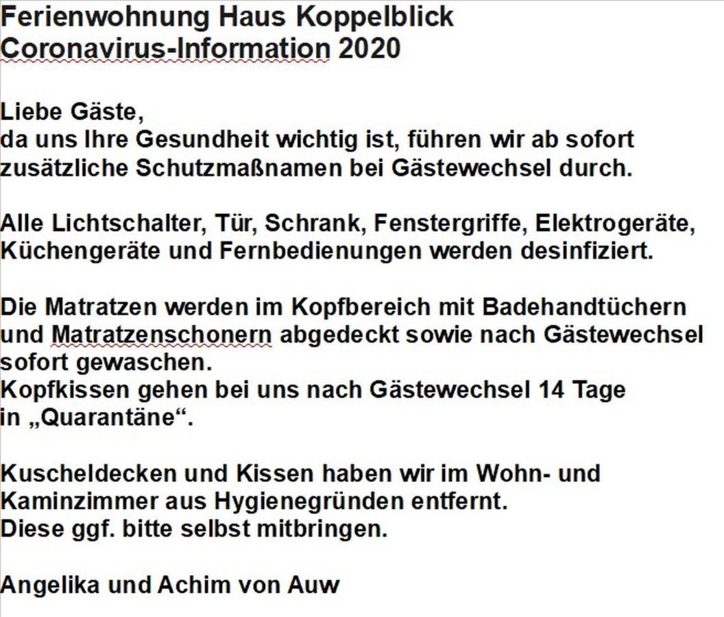 Gross GottschowHaus "Koppelblick"公寓 外观 照片